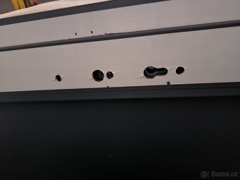 PVC dveře antracit - 4