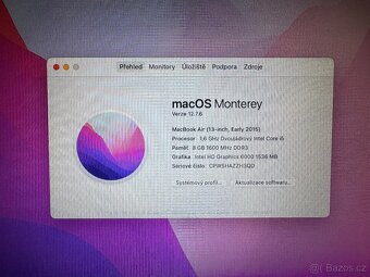 Apple MacBook Air 13" Early 2015 Procesor 1,6GHz Dvoujadrov - 4
