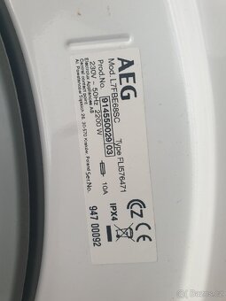 Pračka AEG na 8kg - 4