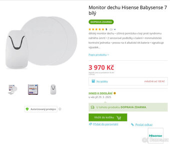 Monitor dechu Hisense Babysense 7 - 4