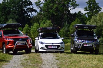 Autostan střešní stan Dakota 120 skořepinový stan Wild Land - 4
