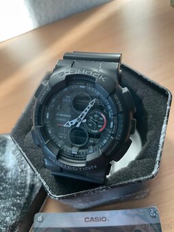 G-Shock Hodinky GA-140-1A1ER Černá - 4