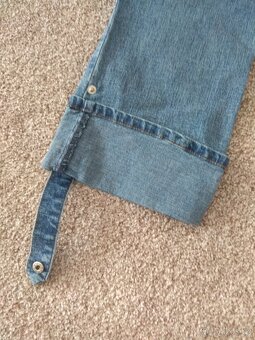 Nové dámské 3/4 jeans kalhoty - č. 38 - 4