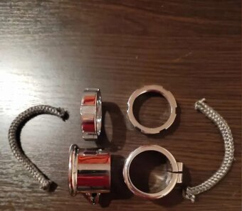 Výfuky kolena matice objímky řídítka rámeček předního světla - 4