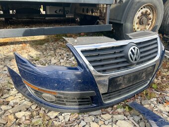 Přední nárazník a blatníky vW Passat B6 - 4