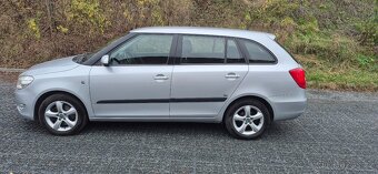 Škoda Fabia II Facelift combi1.2 TSI, stříbrná metalíza - 4