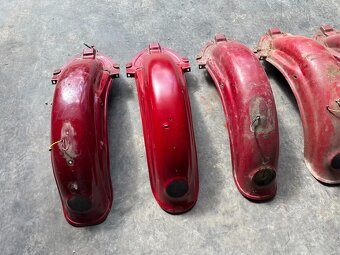 Predám zadní blatník JAWA 250 350, panelka kývačka - - 4