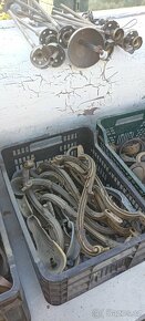 Starožitné mosazné lustry - 4