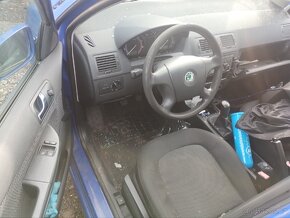 Díly Škoda Fabia 1 motor převodovka dveře kapota blatník - 4