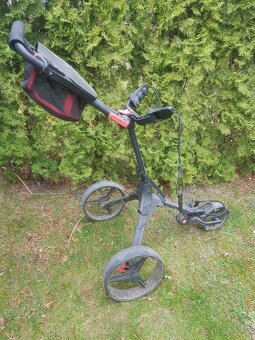 Golfový vozík 2×golf bag - 4