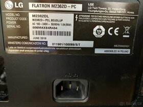 Monitor LG Flatron M2362D - 4