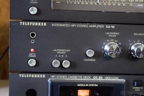 TELEFUNKEN CA 10 VINTAGE STEREO ZESILOVAČ TUNER - 4