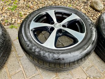 Alu kola Borbet + pneu 205/55 R16 letní - 4