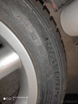 Sada kol R14 4×98 – Fiat, Lancia, Alfa + letní pneu Barum - 4