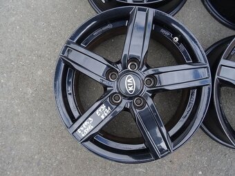 Alu disky origo černé Kia 16", 5x114.3 , ET 36, šíře 6,5J - 4