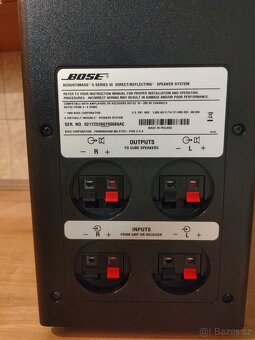 Reproduktory 2.1 Bose Acoustimass 5 Series III - 4