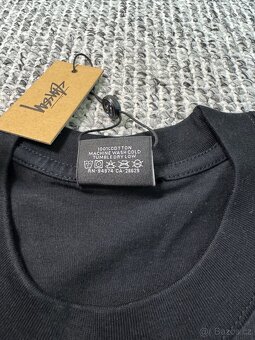 tričko stussy basic Tee Black - 4
