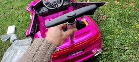 Nové růžové dětské elektrické autíčko 4x4 Neos - 4