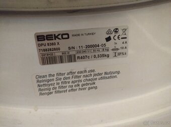 Sušička Beko DPU 8360 x - 4