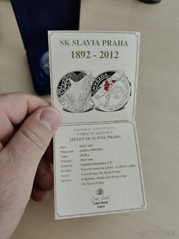 Výroční medaile SLAVIA PRAHA - 4