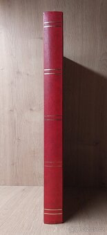 Album na známky LINDNER - A4 - 16/32 strán - červený - 4
