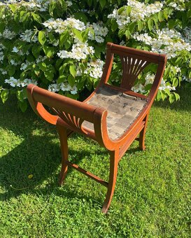 Secesní gondolová stolička, Gebrüder Thonet, Vídeň - 4