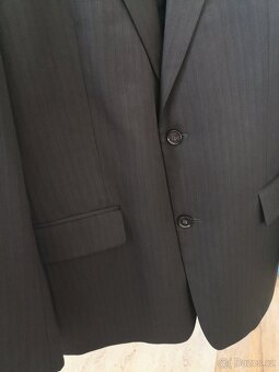 Nádherný oblek Pierre Cardin Paris vel. 52 - 4