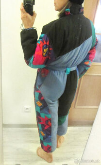 Vintage 90s zimní kombinéza dětská-teen-petit-XXS/XS - 4