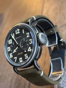 original hodinky ZENITH PILOT TON-UP TYPE 20 nové - 4