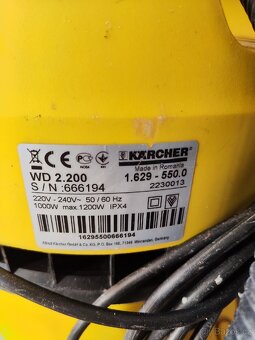 Průmyslový vysavač Karcher WD 2.200 - 4