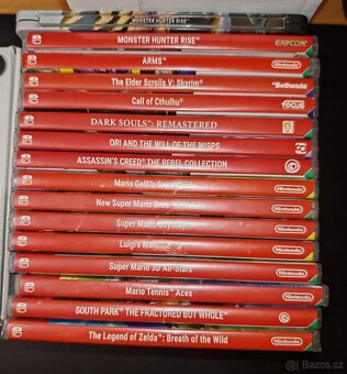 SBÍRKA NINTENDO 3DS, SWITCH + HRY - 4