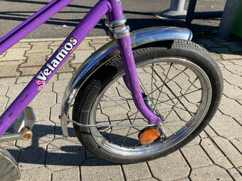 Dětské kolo Velamos 16“ | nové sedlo | nová pomocná kolečka - 4