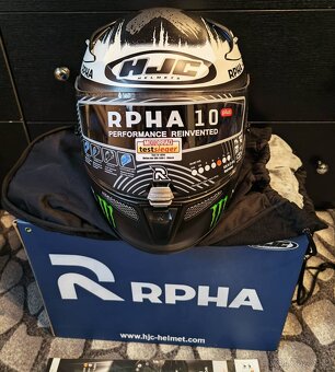 Nová HJC přilba RPHA 10 PLUS Lorenzo PC: 13 790,- vel. L - 4