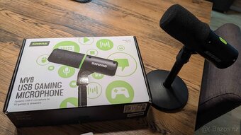 Prodám gaming mikrofon Shure MV6 - 4