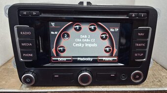 Seat VW RNS315 s BT a DAB tunerem - 4