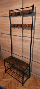 Předsíňový věšák s botníkem - 4