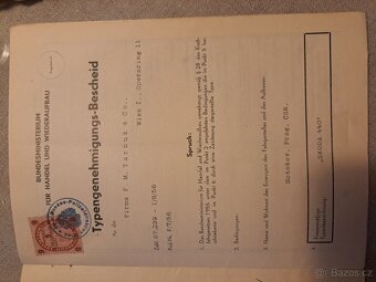 Papíry na Škoda 440 Spartak - 4