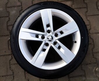 Alu kola originál Seat Leon, Škoda Octavia III 5x112 R17 - 4