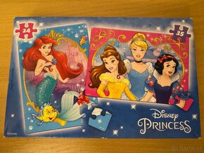 3x puzzle Frozen a princezny - 4