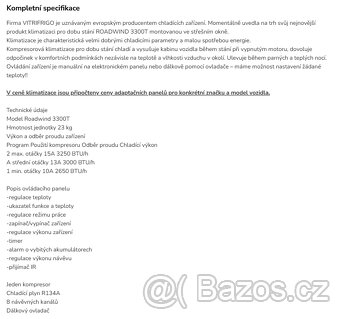 MAN TGX Klimatizace do střešního okna Vitrifrigo - 4