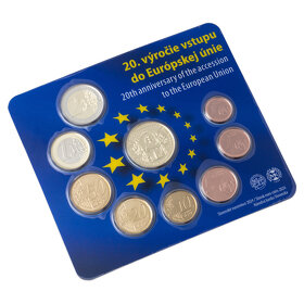 Sada mincí 2024 Vstup ČR a SR do Evropské unie stan - 4