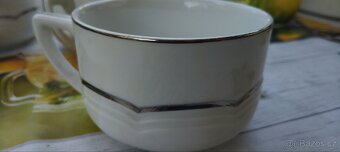 Porcelánové šálky Art Deco H.C.Chodau - 4
