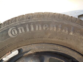 Pneu letní Continental 165/70 R14 + Disk Škoda Fabia 1 - 4