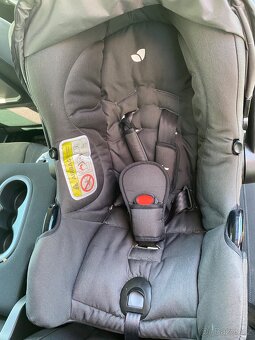 Dětská autosedačka vajíčko Joie i-Gemm 2 2023 šedá + ISOFIX - 4