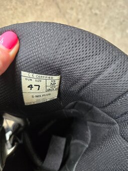 Boty na motorku Alpinestars S-MX Plus, vel.47 - 4