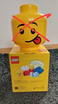LEGO úložná hlava (velikost S) - chlapec - 4