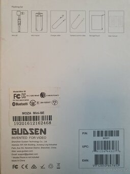 Stabilizátor Moza Mini-S Essential, nový - rozbaleno - 4