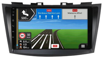 9" SUZUKI SWIFT 2 - ANDROID 14 - GPS autorádio - 4