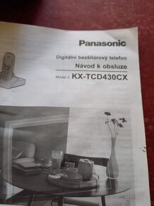 digitální bezšňůrový telefon Panasonic KX-TCD430CX - 4