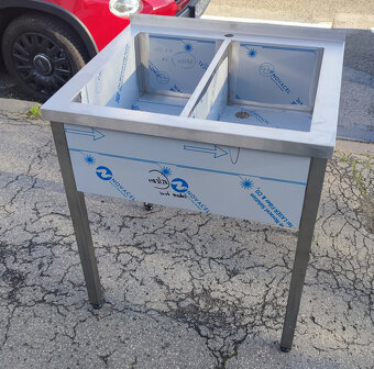 dvojdřez, gastro nerezový nábytek - 4